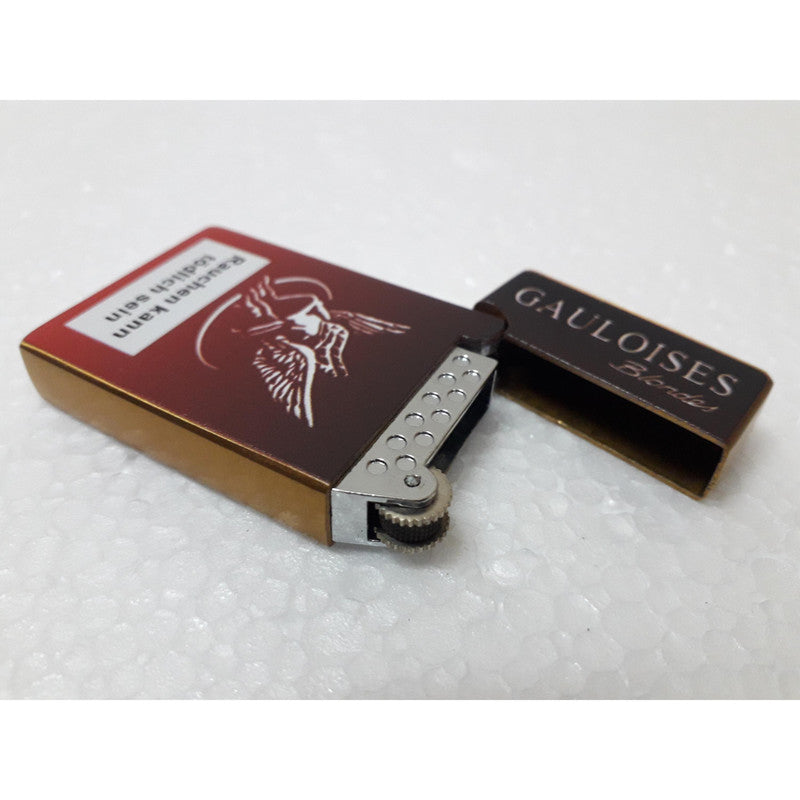 Stainless Steel CIGAR Lighter  - Refillable - Pocket Lighter for Smoker (228)