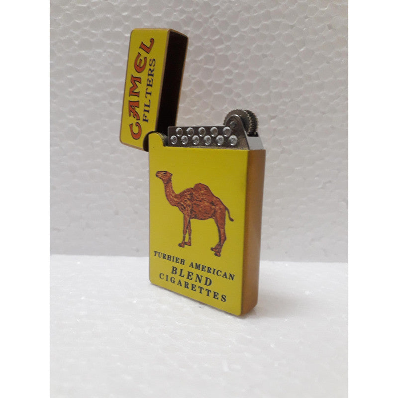 Stainless Steel CIGAR Lighter  - Refillable - Pocket Lighter for Smoker (243)