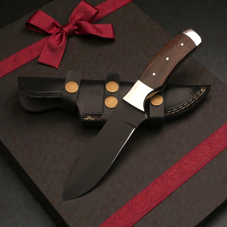 440C survival knife set heavy-duty cleaver