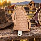 Boneclaw Rasp Steel Bone Handle Skinner Knife – Leather Sheath