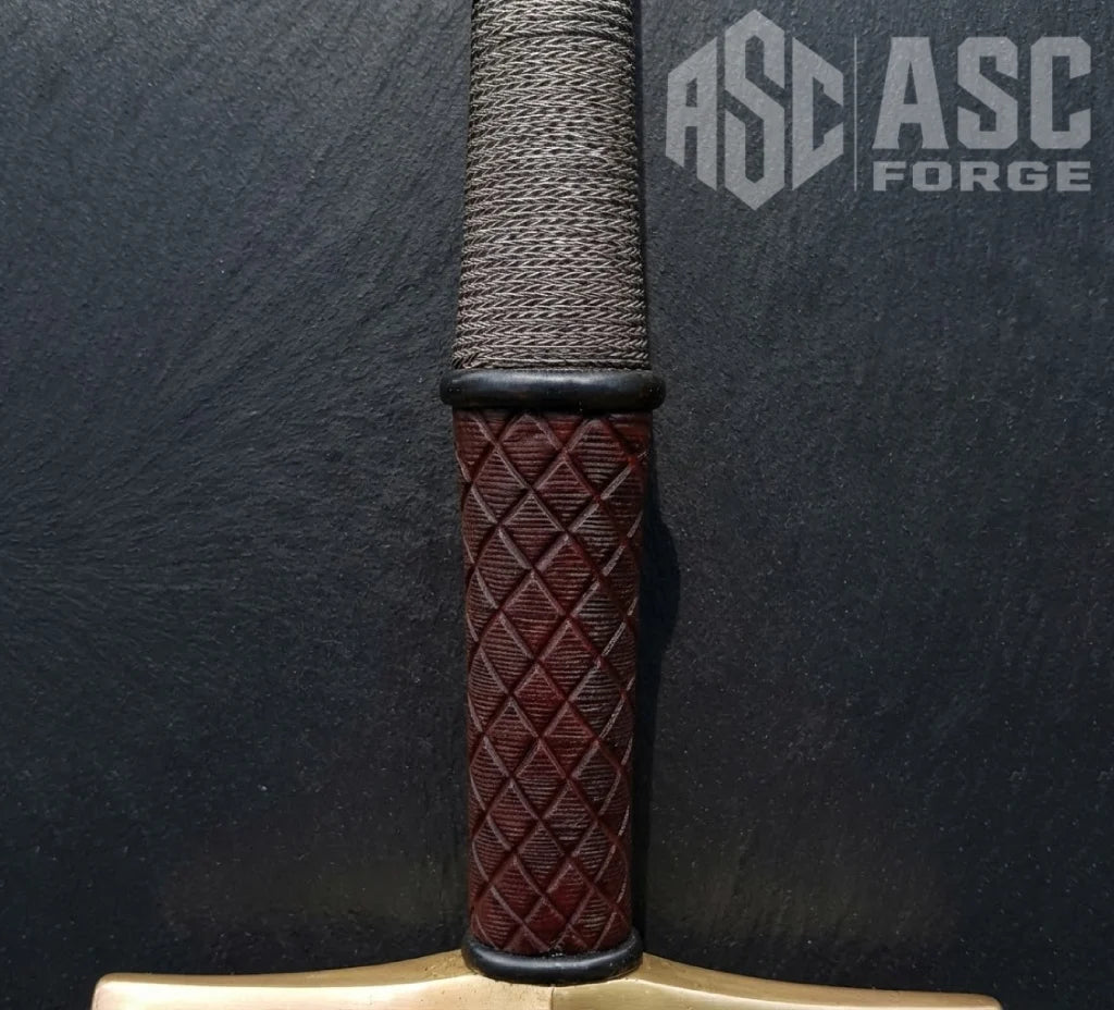 Fallen Star Longsword hilt and handle detail