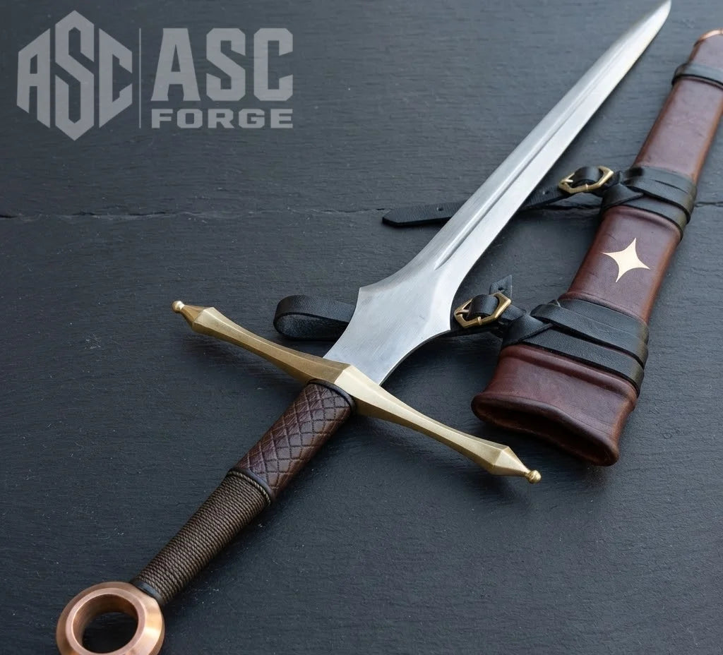 Fallen Star Longsword pommel detail