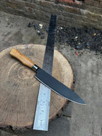 Personalized Chef Knife, 440C Stainless Steel, Handcrafted Kitchen Knife, Engraved Gift