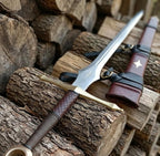Handmade Fallen Star Longsword Fantasy Replica – Medieval Display Sword for Cosplay and Collector Gift