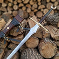 Handmade Fallen Star Longsword Fantasy Replica – Medieval Display Sword for Cosplay and Collector Gift