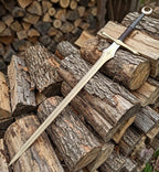 Handmade Fallen Star Longsword Fantasy Replica – Medieval Display Sword for Cosplay and Collector Gift