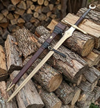 Handmade Fallen Star Longsword Fantasy Replica – Medieval Display Sword for Cosplay and Collector Gift