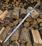 Handmade Sage Sword | Medieval Inspired Display Piece, Collector Decor