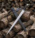 Type XIV Medieval Sword with Scabbard | Hand Forged 5160 Carbon Steel Knight Blade