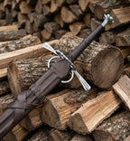 Hand-Forged Two Handed Sword | High Carbon Steel Renaissance Longsword, Custom Engraved Gift