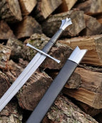 Hand Forged Gothic Sword | Type XVIIIa Medieval Longsword, High Carbon Steel (Custom Engraving Available)