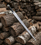 Type XIV Medieval Sword with Scabbard | Hand Forged 5160 Carbon Steel Knight Blade