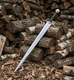 Type XIV Medieval Sword with Scabbard | Hand Forged 5160 Carbon Steel Knight Blade