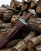 Handmade Roman Gladius Sword: Marcus Aurelius Inspired, High Carbon Steel Collector Piece