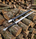 Hand Forged Gothic Sword | Type XVIIIa Medieval Longsword, High Carbon Steel (Custom Engraving Available)
