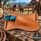 Ironbriar skinner knife resin handle detail