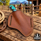 Ranchspire rasp steel cowboy knife resin handle detail