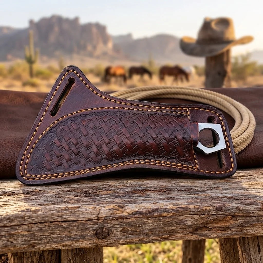 Close-up of the Ravenhook's 7 inch hawkbill blade