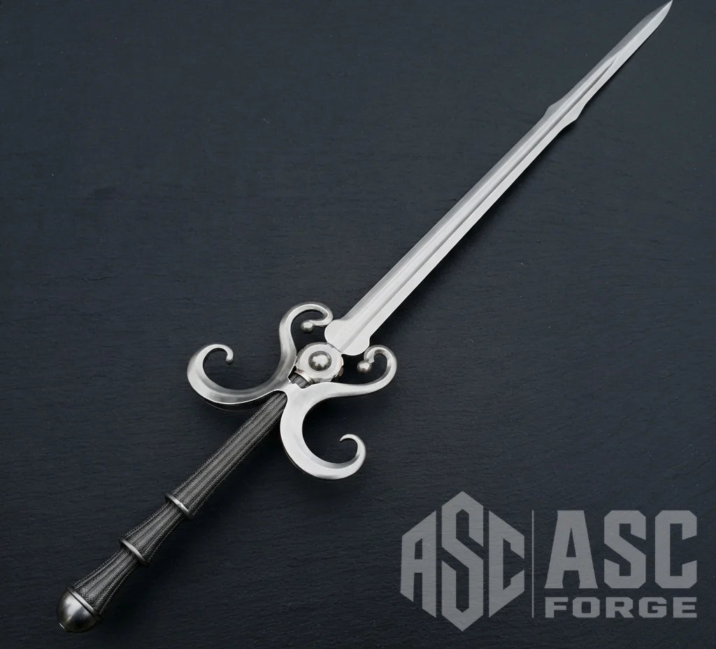 Sage Sword displayed at an angle, ceremonial fantasy design